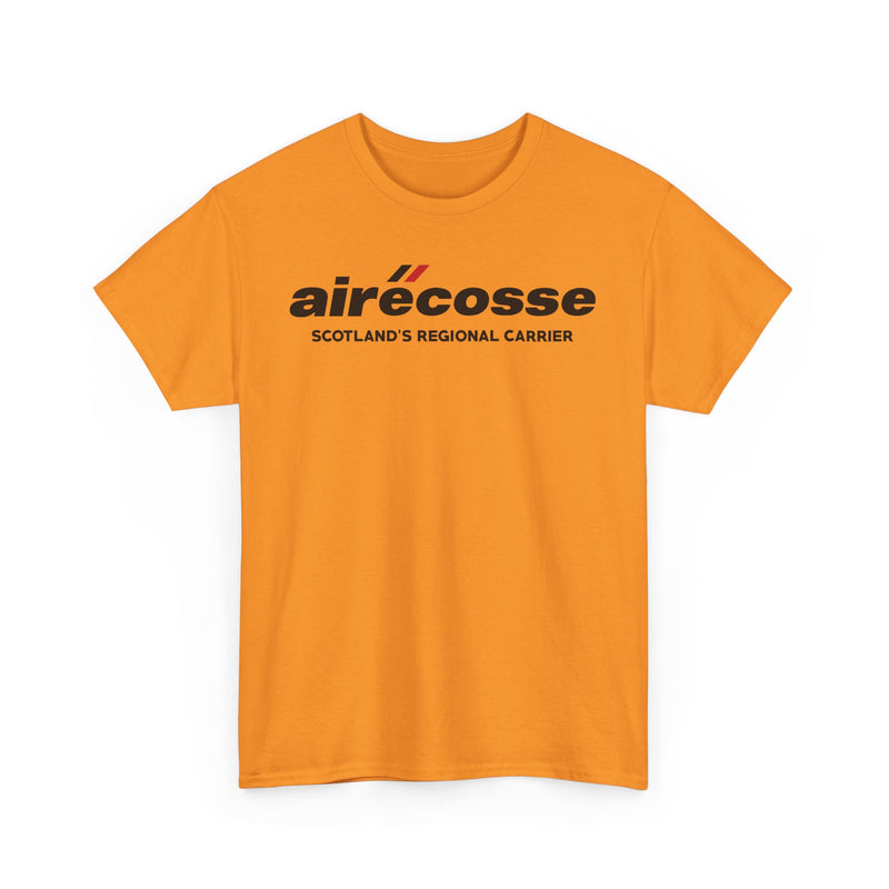Load image into Gallery viewer, Airecosse Scotland's Regional Carrier Vintage Airline Logo Aviation T-shirt