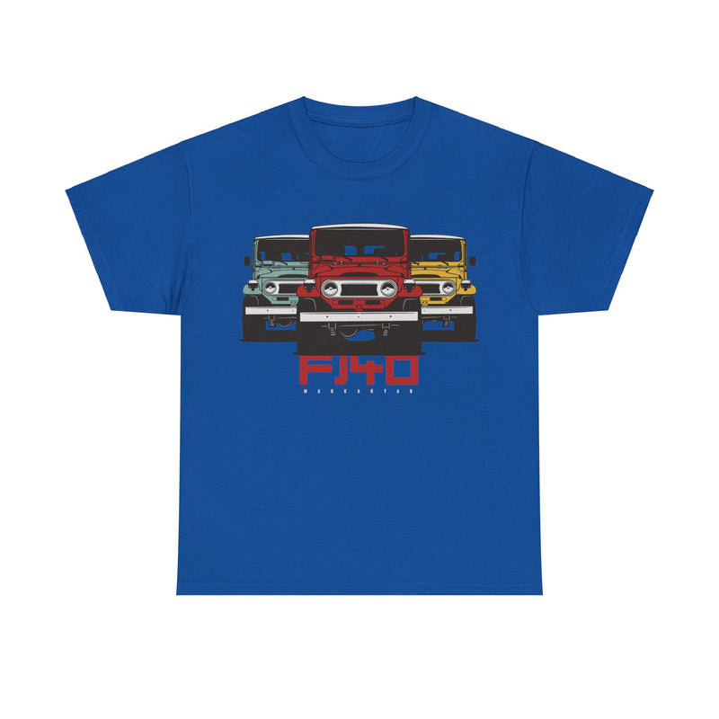 Load image into Gallery viewer, Toyota Land Cruiser FJ40 Trio Car T-shirt