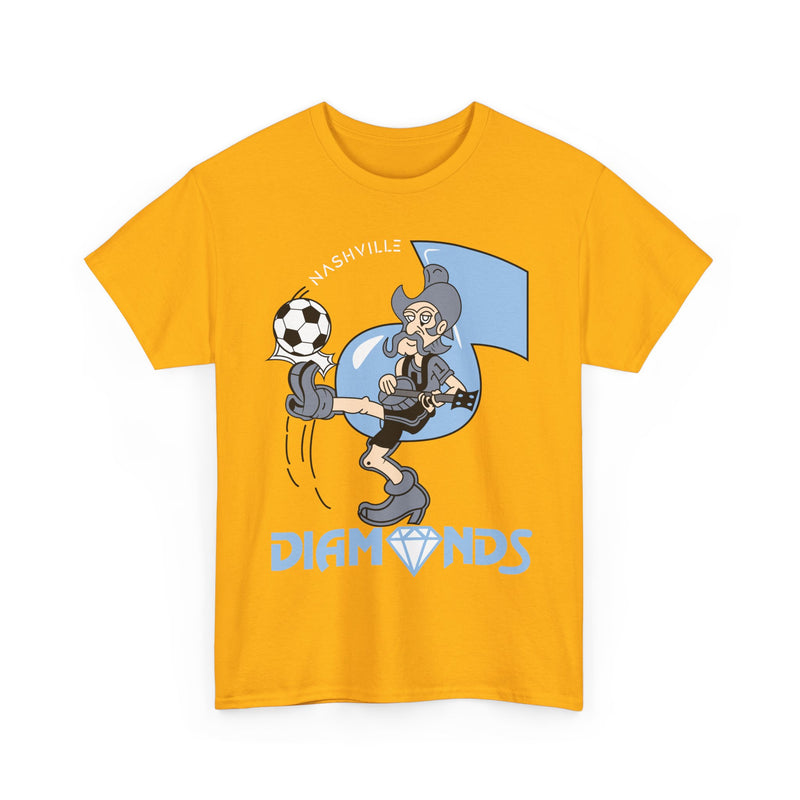 Load image into Gallery viewer, Nashville Diamonds Tennessee American Soccer League 1982 T-shirt