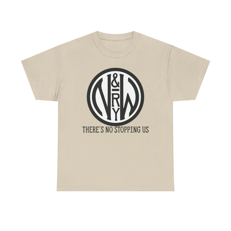 Load image into Gallery viewer, Norfolk Western There's No Stopping Us Railroad Logo T-Shirt