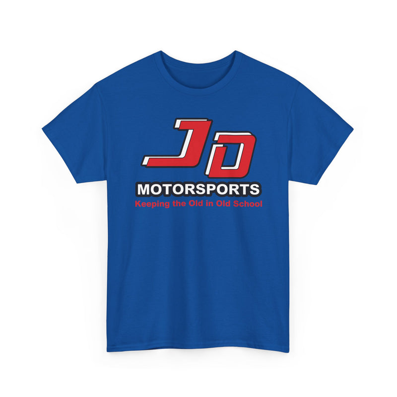 Load image into Gallery viewer, JD Motorsports Defunct Racing T-Shirt Keeping the Old in Old School NASCAR Tee
