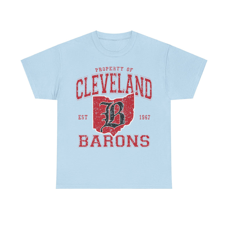 Load image into Gallery viewer, Cleveland Barons Est 1967 Ohio Hockey Team T-shirt