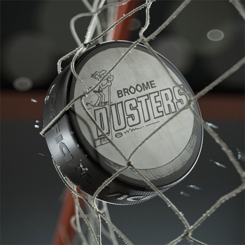 Load image into Gallery viewer, Broome Dusters New York Hockey Puck