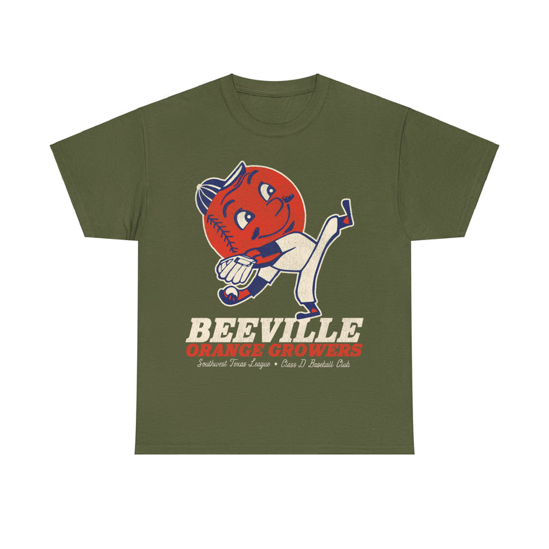 Load image into Gallery viewer, Beeville Orange Growers Nostalgic Retro Baseball T-shirt