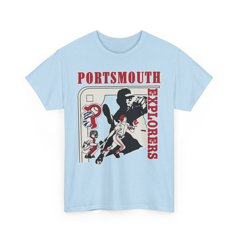 Load image into Gallery viewer, Portsmouth Explorers Ohio 1993-1995 Baseball T-shirt