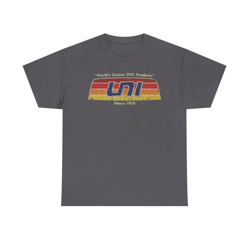 Load image into Gallery viewer, UNI BMX 1978 California Bicycle Seats Racing T-shirt