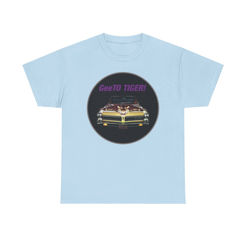 Load image into Gallery viewer, GeeTO Tuger 1965 Pontiac GTO Car T-shirt