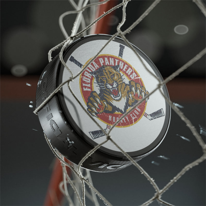 Load image into Gallery viewer, Florida Panthers Red Logo Hockey Puck