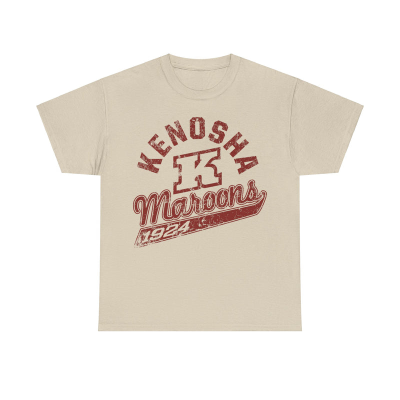 Load image into Gallery viewer, Kenosha Maroons Wisconsin Football Team T-shirt