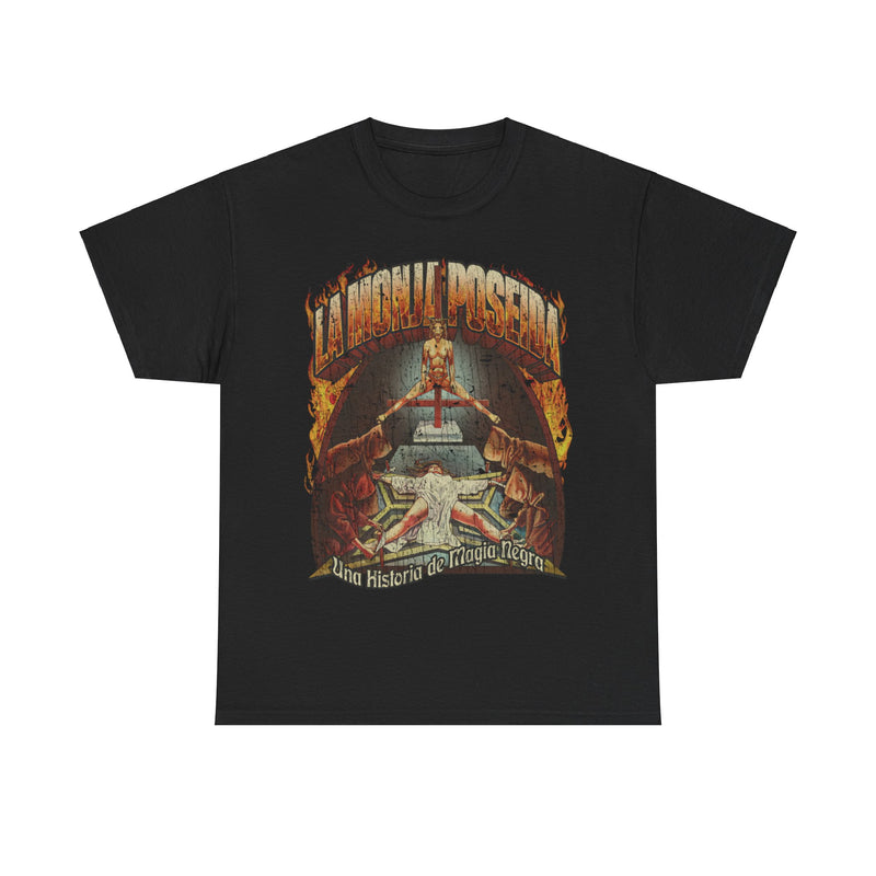 Load image into Gallery viewer, La Monja Poseida 1976 Devil a Daughter Movie T-shirt