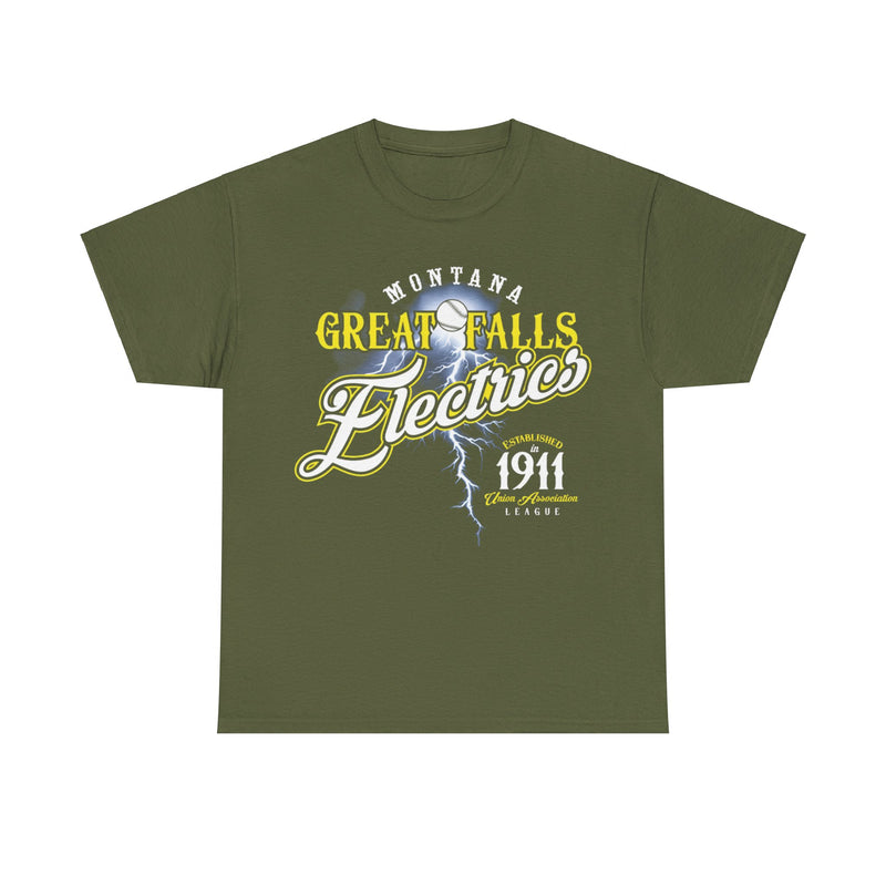 Load image into Gallery viewer, Great Falls Electrics Est 1911 Montana Baseball T-shirt