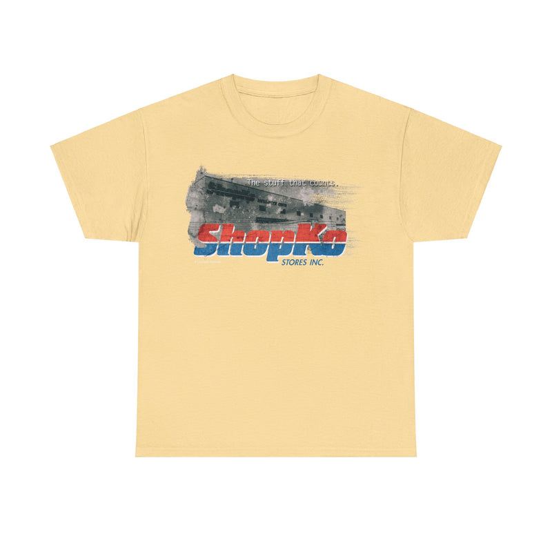 Load image into Gallery viewer, Shopko Retail Store Nostalgic Logo Stuff That Counts T-shirt