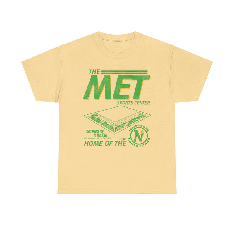 Load image into Gallery viewer, The Met Arena Minnesota North Stars Hockey Team T-shirt