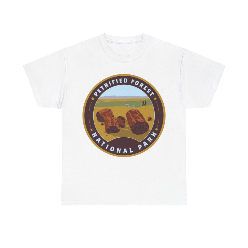 Load image into Gallery viewer, Petrified Forest National Park Arizona Round Logo T-shirt