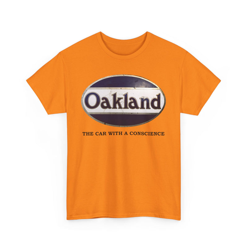 Load image into Gallery viewer, Oakland The Car With A Conscience Pontiac Predecessor T-shirt