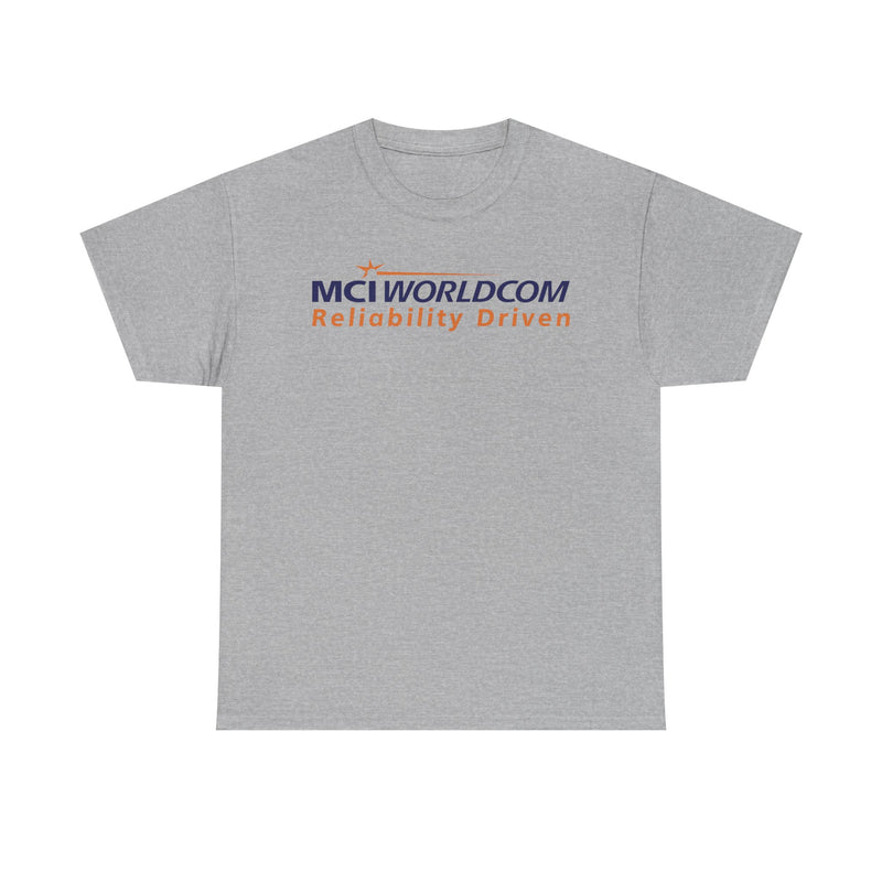 Load image into Gallery viewer, MCI WorldCom Reliability Driven Telecom Company Logo T-Shirt