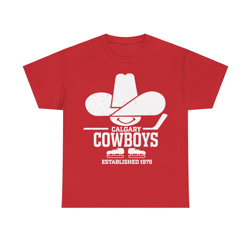 Load image into Gallery viewer, Calgary Cowboys Est 1975 Canada Hockey Team T-shirt