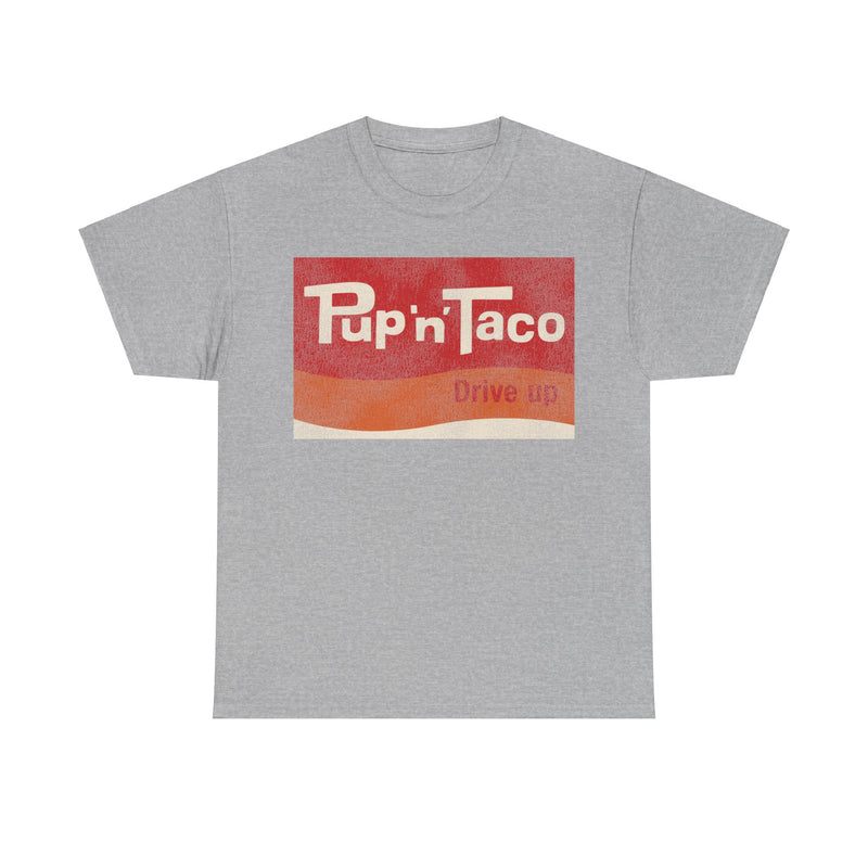 Load image into Gallery viewer, Pup N Taco Fast Food Restaurant Retro Nostalgic T-shirt