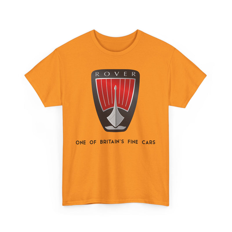 Load image into Gallery viewer, Rover One of Britain's Fine Cars Red Shield Logo Classic T-shirt