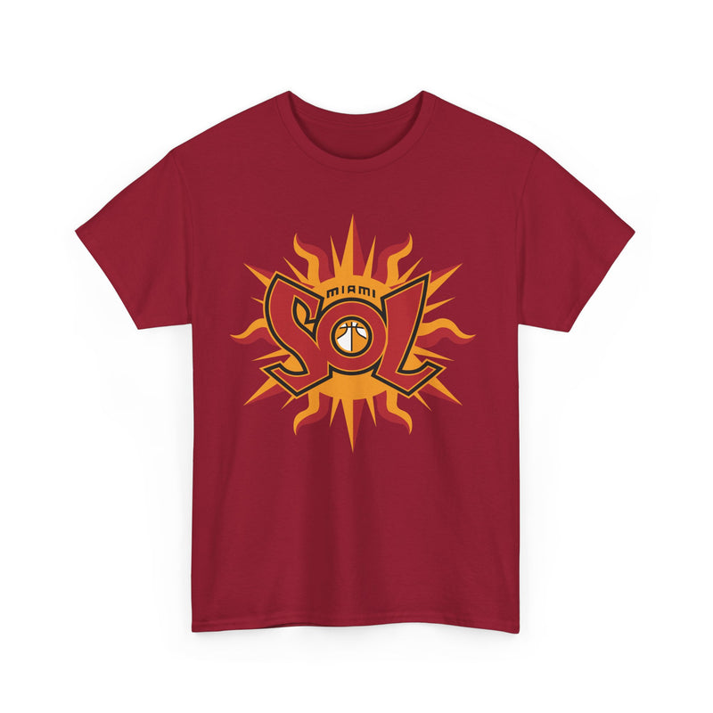 Load image into Gallery viewer, Miami Sol Womens National Basketball 2000-2002 Florida T-shirt