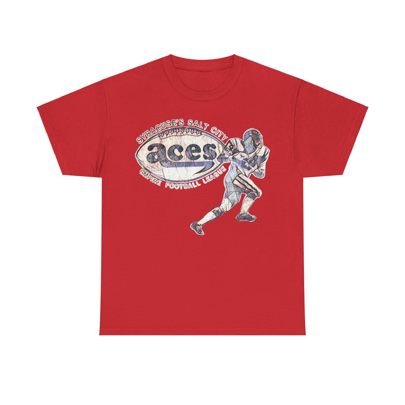 Load image into Gallery viewer, Salt City Aces New York Logo Football Team T-shirt