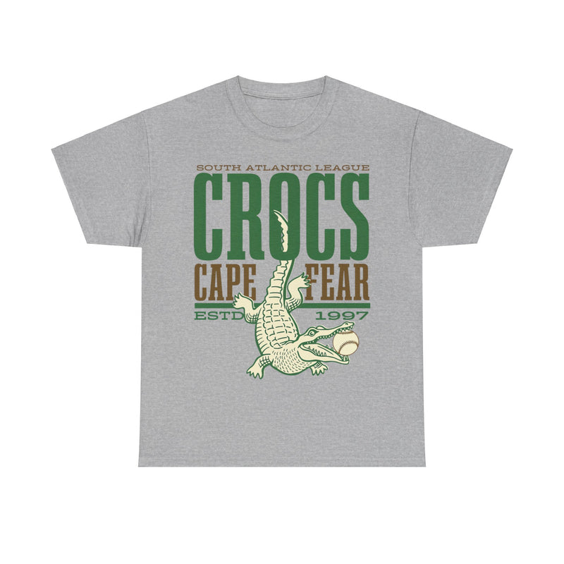 Load image into Gallery viewer, Cape Fear Crocs Est 1997 North Carolina Baseball Team T-shirt