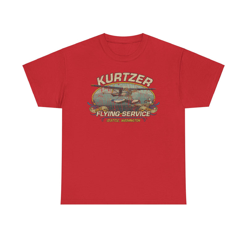 Load image into Gallery viewer, Kurtzer Flying Service 1928 Seattle Washington T-shirt