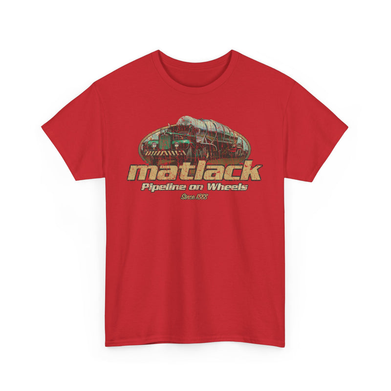 Load image into Gallery viewer, Matlack Pipeline on Wheels 1888 Trucking T-shirt