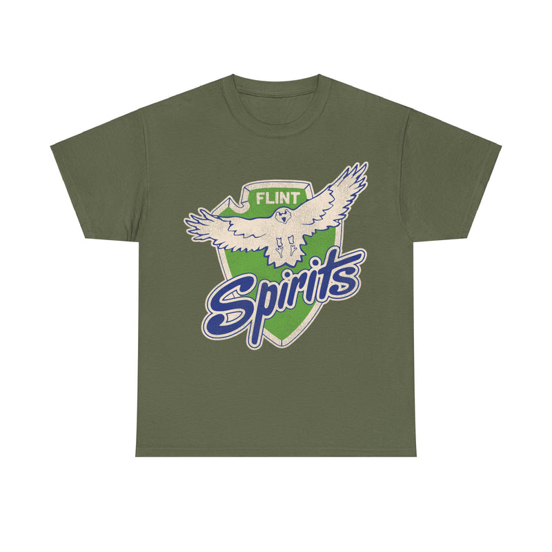 Load image into Gallery viewer, Flint Spirits Michigan Hockey Team T-shirt