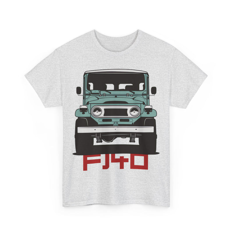 Load image into Gallery viewer, Toyota Land Cruiser FJ40 Green Car Double-sided T-shirt