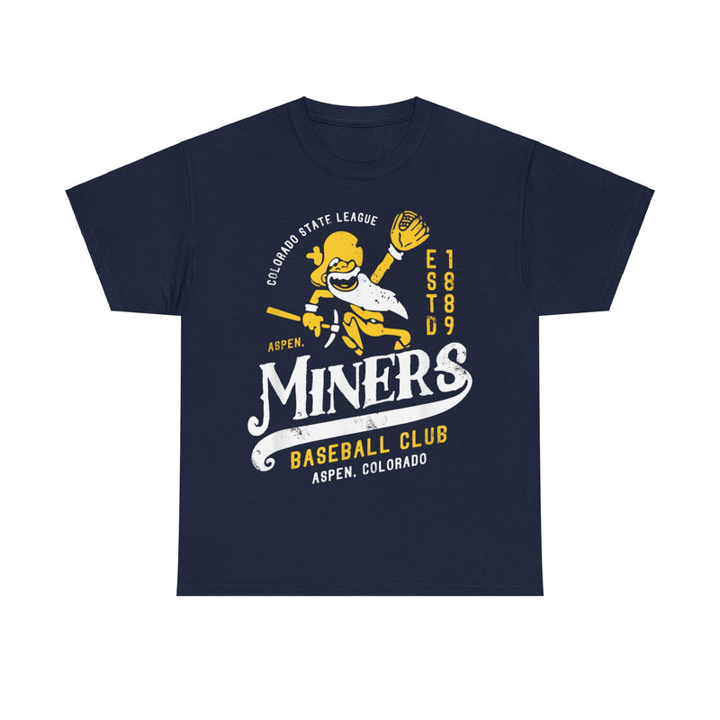 Load image into Gallery viewer, Aspen Miners Colorado Nostalgic Retro Baseball T-shirt
