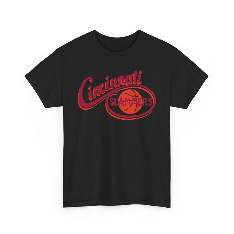 Load image into Gallery viewer, Cincinnati Slammers Ohio CBA Basketball 1984-1987 T-shirt