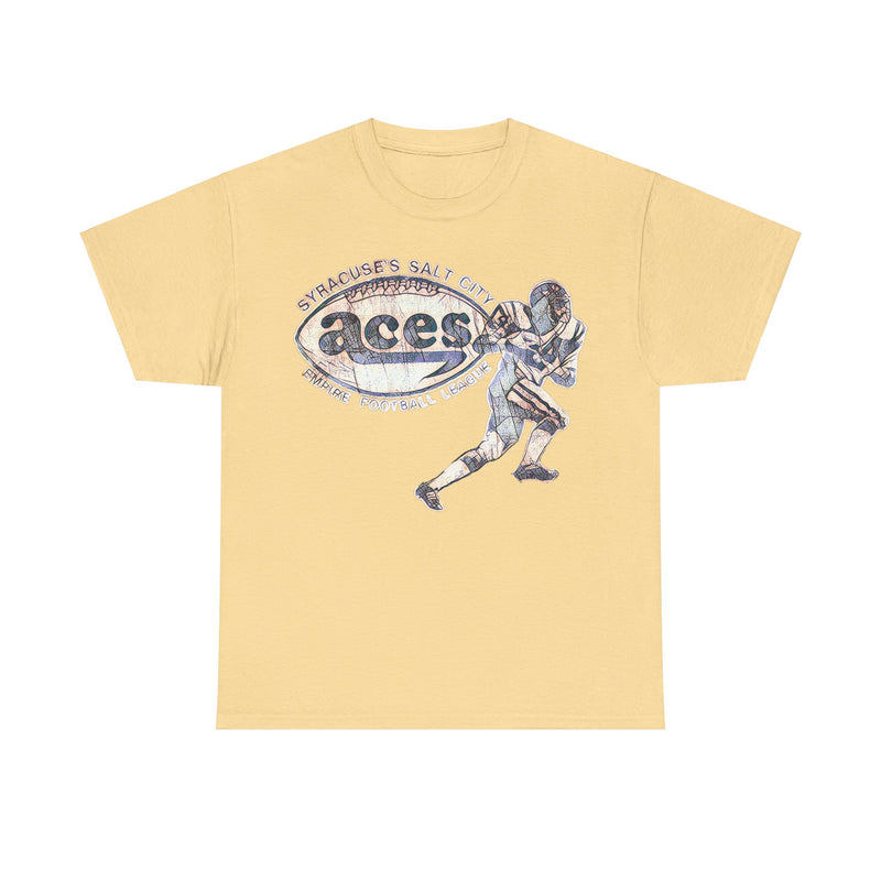 Load image into Gallery viewer, Salt City Aces New York Logo Football Team T-shirt
