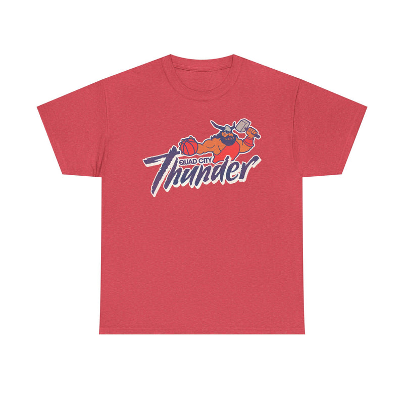 Load image into Gallery viewer, Quad City Thunder Basketball Team Nostalgic Retro T-shirt