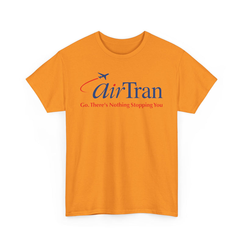 Load image into Gallery viewer, Air Tran Go There's Nothing Stopping You Vintage Airline Logo Aviation T-shirt