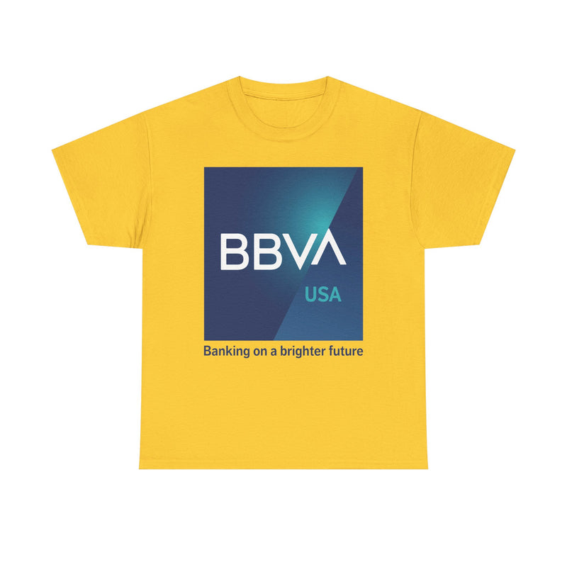 Load image into Gallery viewer, BBVA USA Banking T-Shirt - Brighter Future Logo - Financial Institution - Alabama Texas