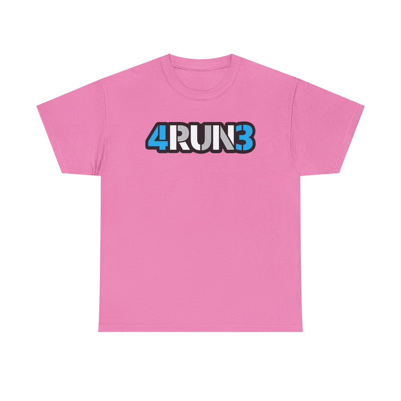 Load image into Gallery viewer, 4RUN3 T-Shirt Defunct Running Company Bankrupt Logo Tee