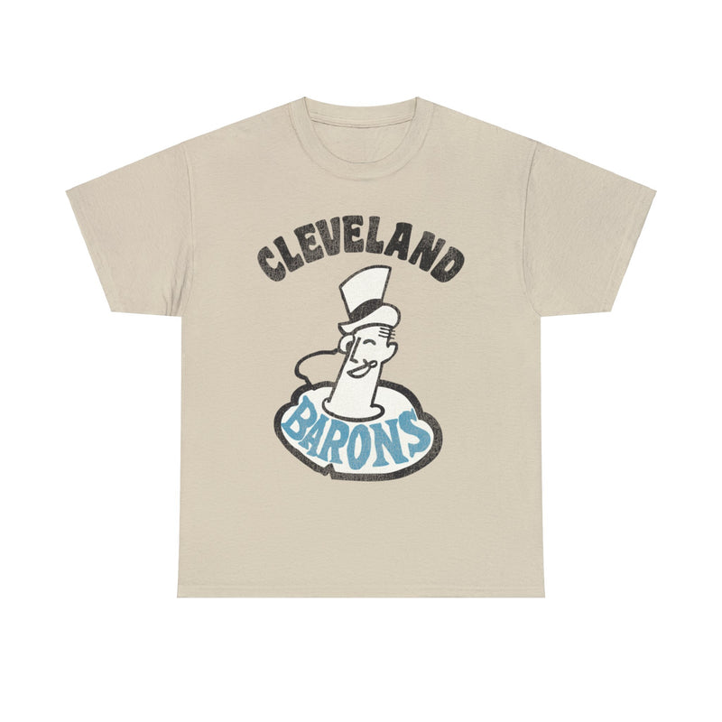 Load image into Gallery viewer, Cleveland Barons Logo Nostalgic Hockey T-shirt