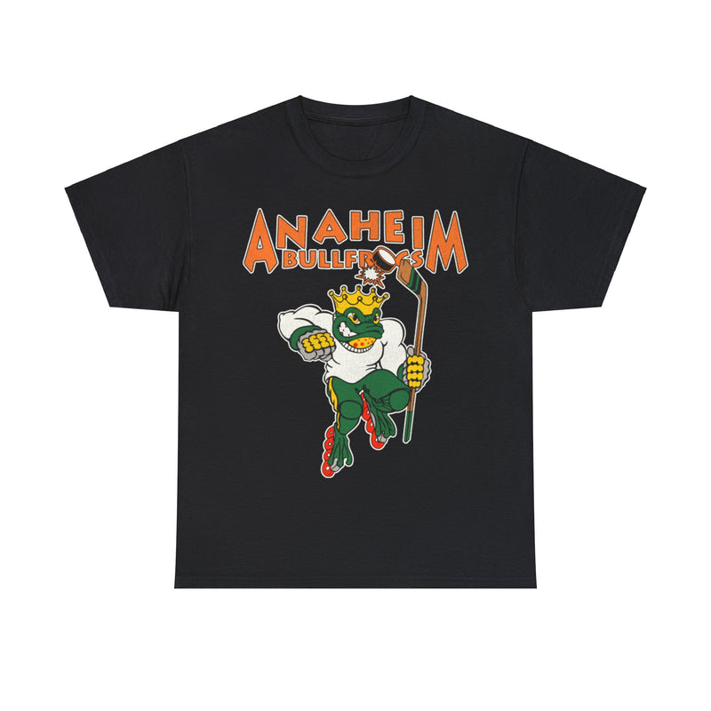 Load image into Gallery viewer, Anaheim Bullfrogs Logo Nostalgic Roller Hockey T-shirt