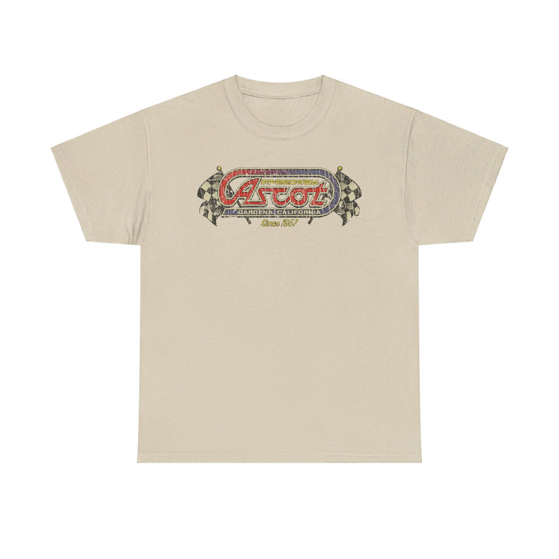 Load image into Gallery viewer, Ascot Speedway 1957 Gardena California Car T-shirt