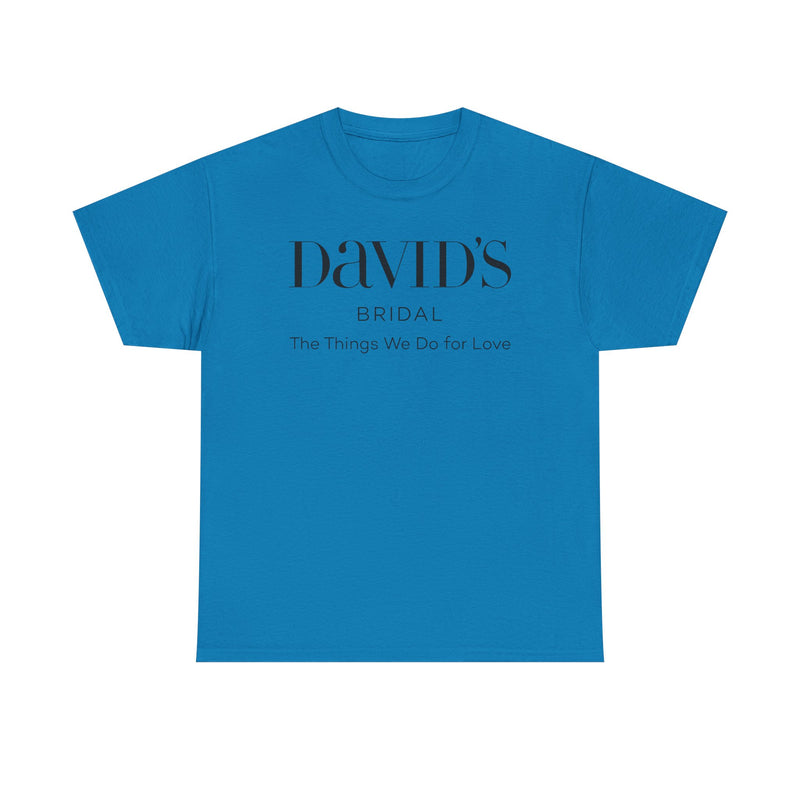 Load image into Gallery viewer, David's Bridal T-Shirt - Bankrupt Wedding Store Logo Tee - Bridal Chain