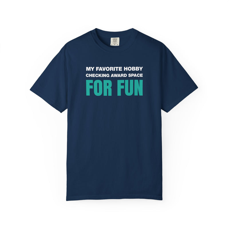 Load image into Gallery viewer, Award Space Fun Credit Card Points Miles Travel T-shirt