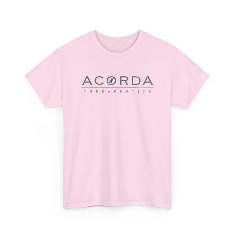 Load image into Gallery viewer, Acorda Therapeutics T-Shirt Defunct Pharmaceutical Company Logo Medical Tee