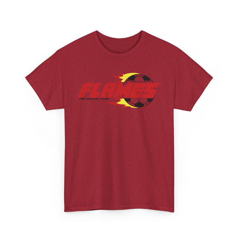 Load image into Gallery viewer, Fort Wayne Flames Indiana American Indoor Soccer Association 1986-1989 T-shirt