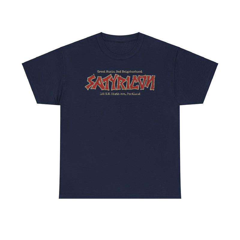 Load image into Gallery viewer, Satyricon Portland Oregon 1983 Nightclub Punk Rock Dance T-shirt