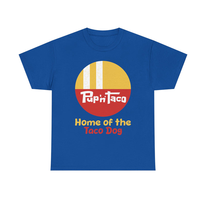 Load image into Gallery viewer, Pup 'n' Taco Home of Taco Dog Vintage Logo Restaurant T-Shirt