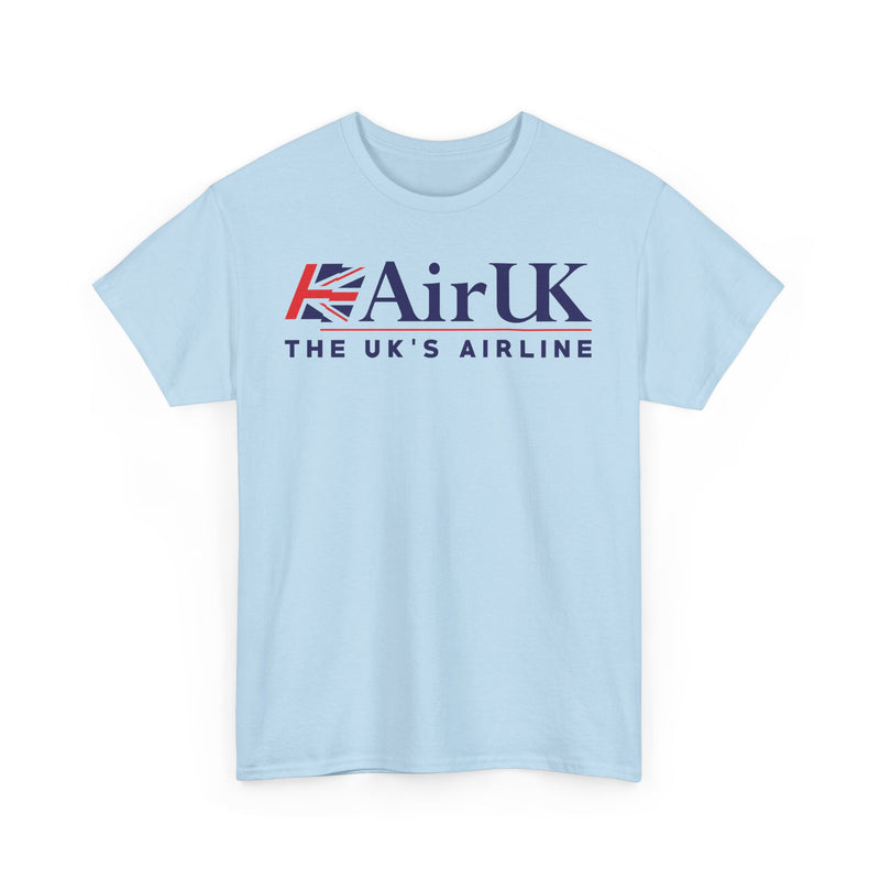 Load image into Gallery viewer, Air UK Leisure Leisure Without Compromise Vintage Airline Logo Aviation T-shirt