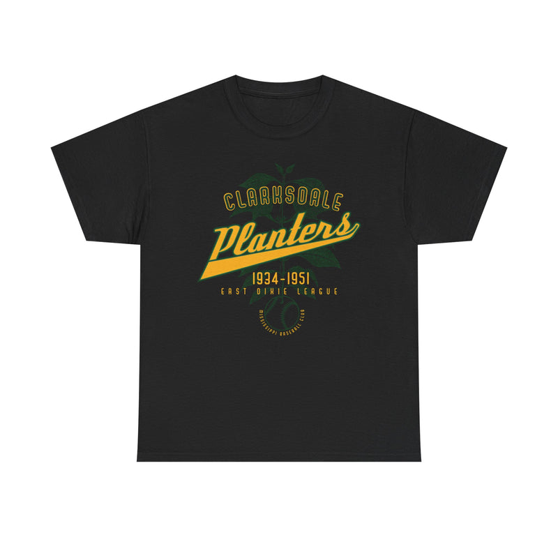 Load image into Gallery viewer, Clarksdale Planters Est 1934 Mississippi Baseball T-shirt