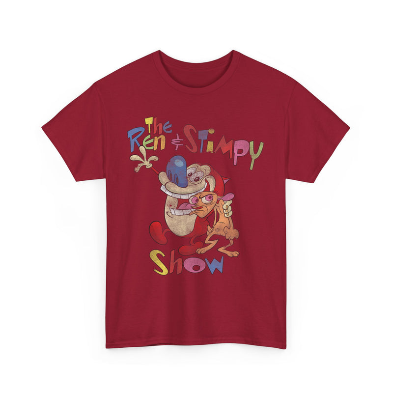 Load image into Gallery viewer, Ren Stimpy Logo Animated TV Show T-shirt
