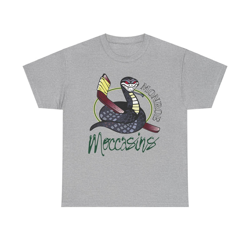 Load image into Gallery viewer, Monroe Moccasins Louisiana Hockey 1997-2001 T-shirt